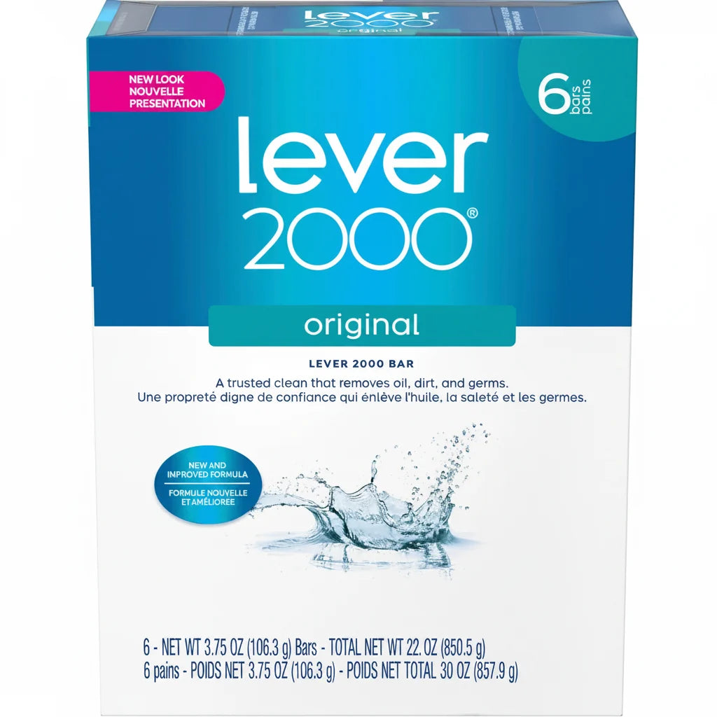 Lever 2000 Bar Soap Original Clean 6 BAR PACK