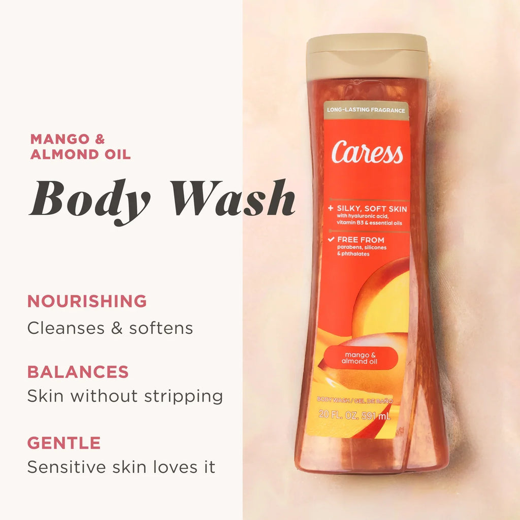 Caress Mango Almond Oil Body Wash