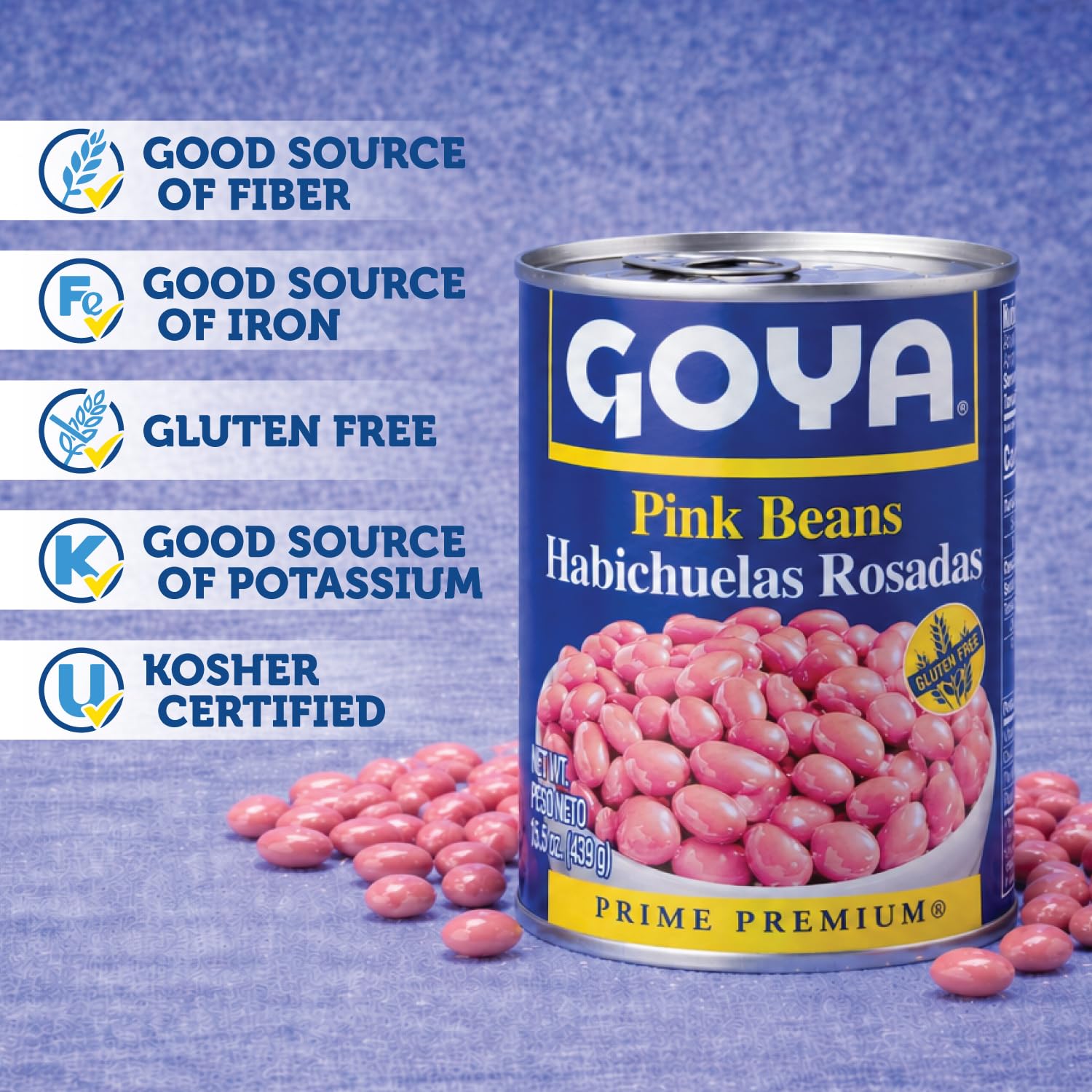 Habichuelas  Rosadas GOYA Pink Beans| 15.5 oz