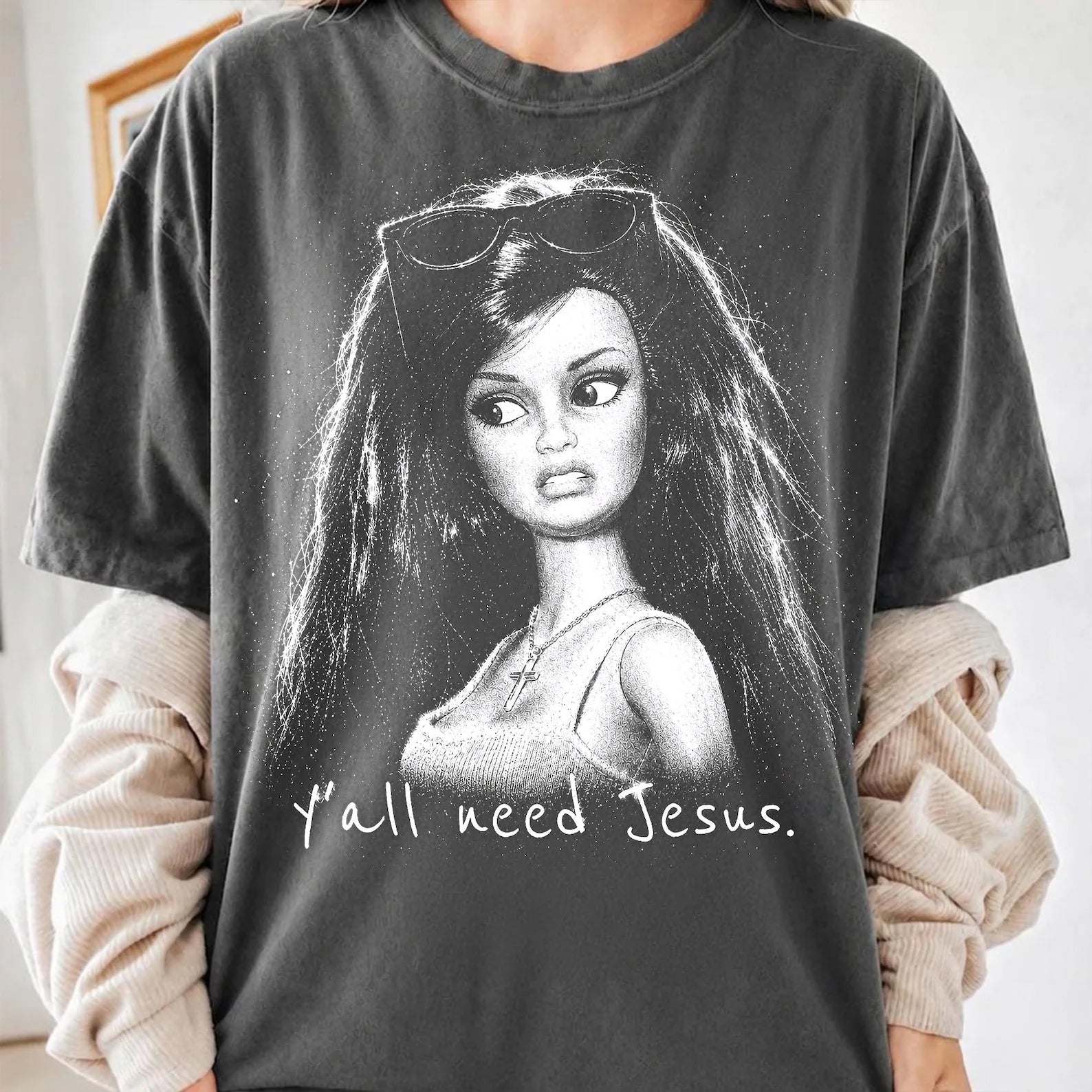Y'all Need Jesus Graphic Tee