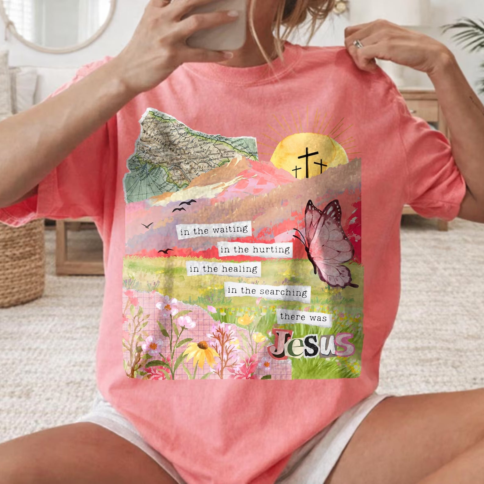 There Was Jesus Graphic Tee