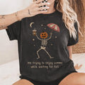 Me Trying to Enjoy Summer Graphic Tee