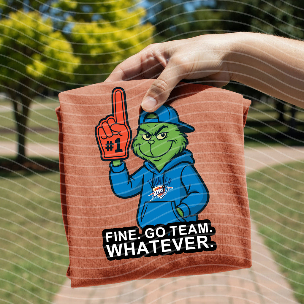 Fine Go Team Whatever Thunder Graphic Tee