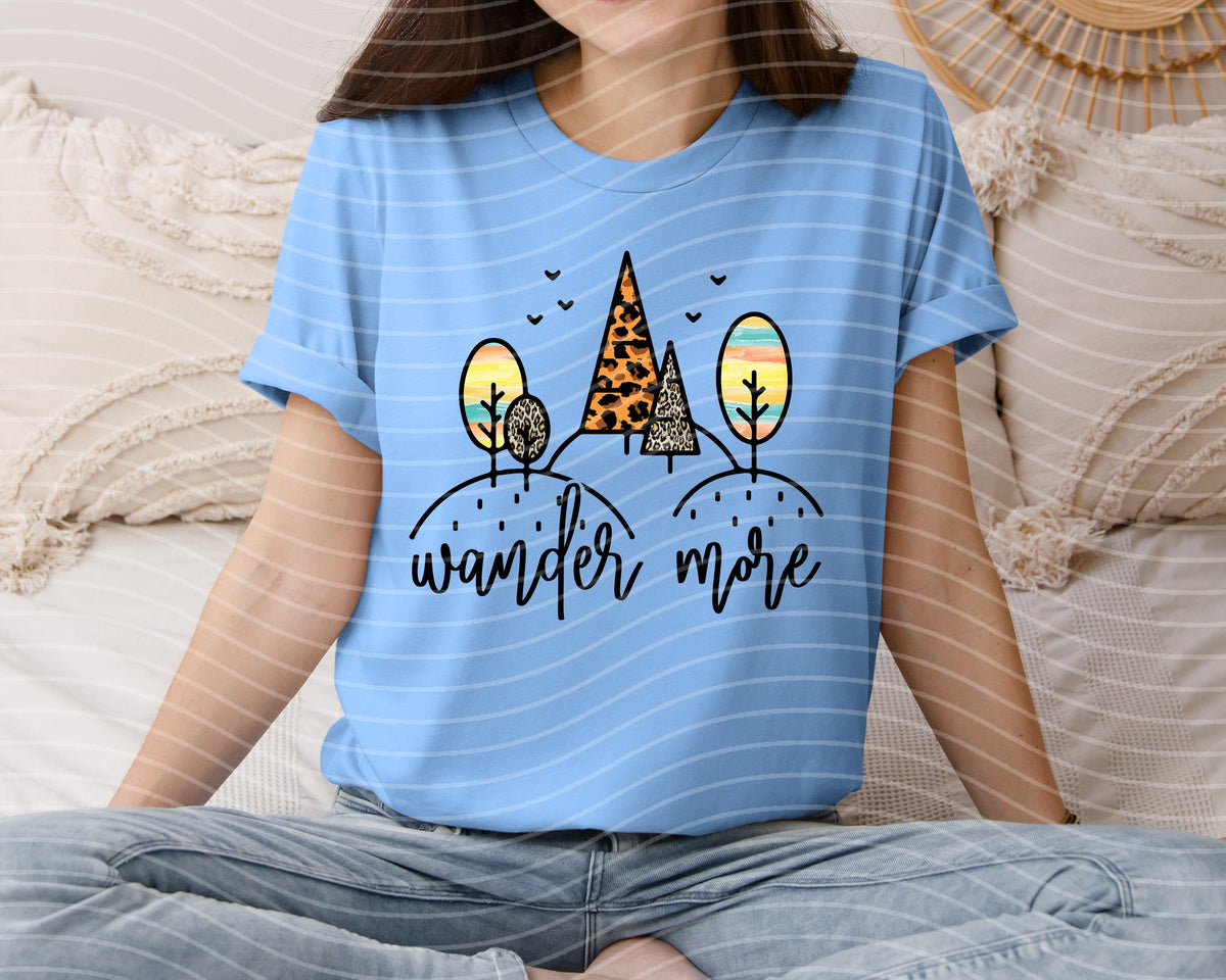 Wander More Graphic Tee