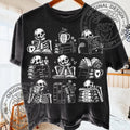 Reading Skellies Graphic Tee
