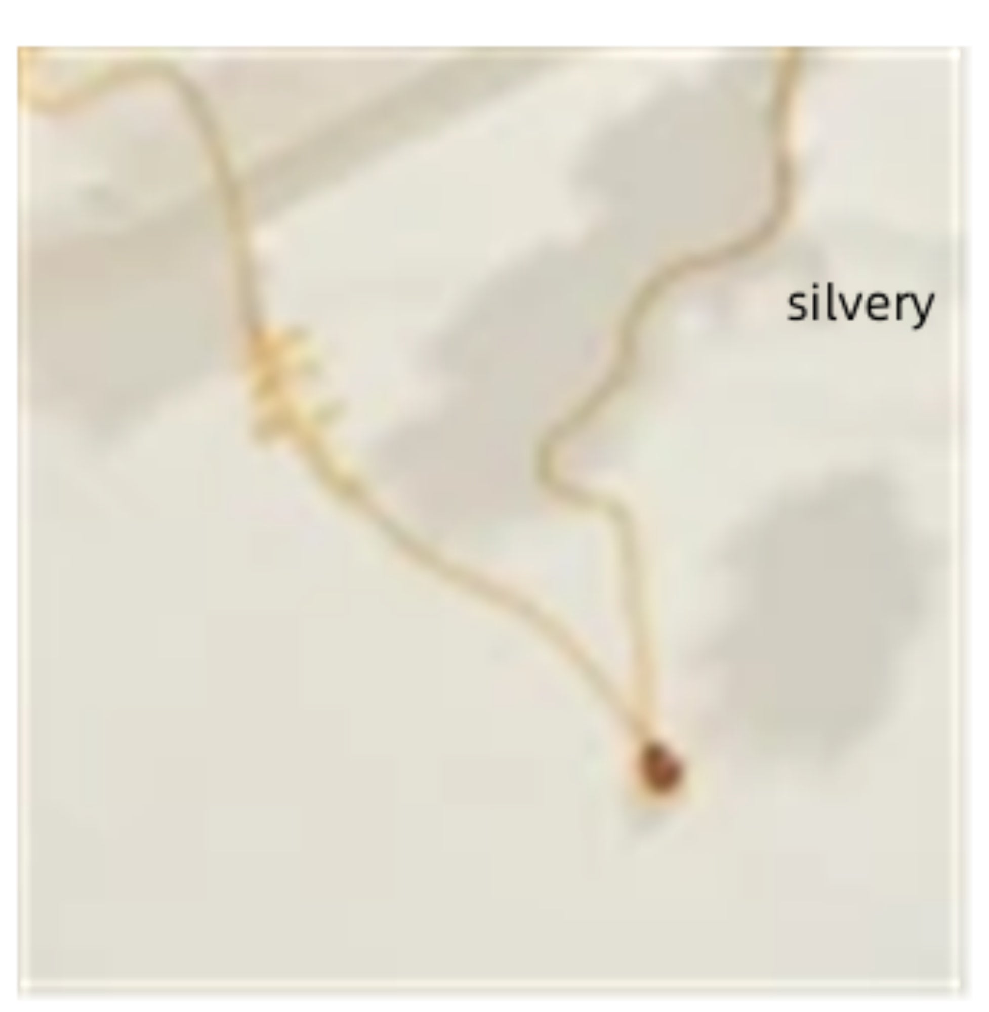 Stainless Steel English Letter Pendant Electroplated