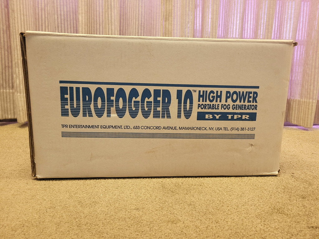 Eurofogger 10 High Power Portable Fog Generator Machine by TPR 120V
