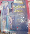 Vintage Medieval Jester Child Costume Small