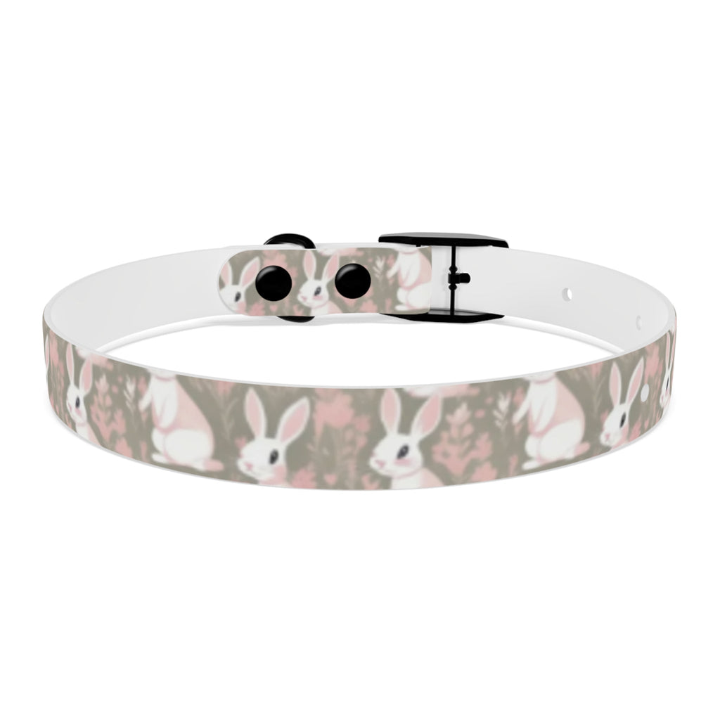 Blushing Meadow Bunny Parade Pattern - Pet Collar Pet Zen