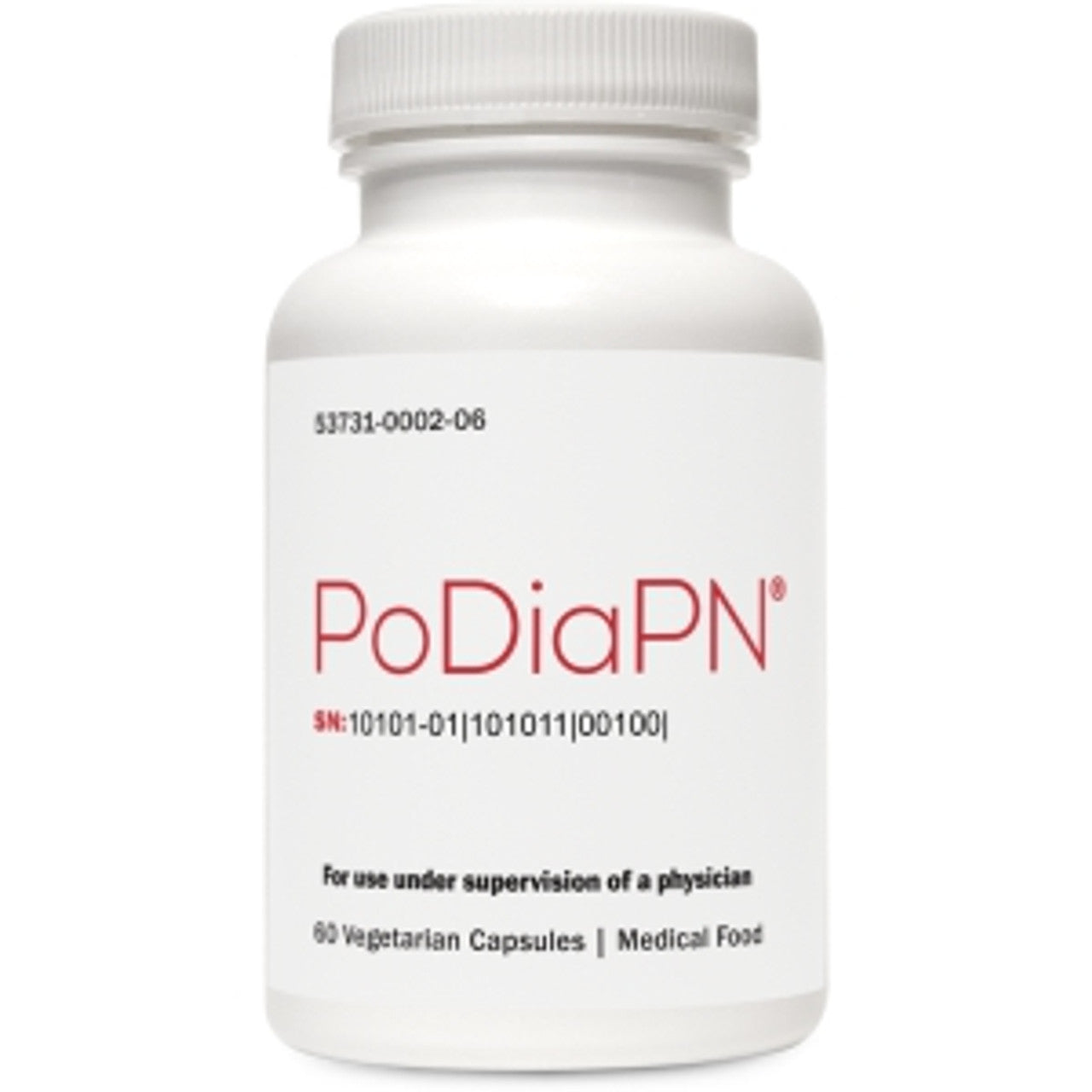 PodiaPN Medical Food for Neuropathy Support - 60 Capsules