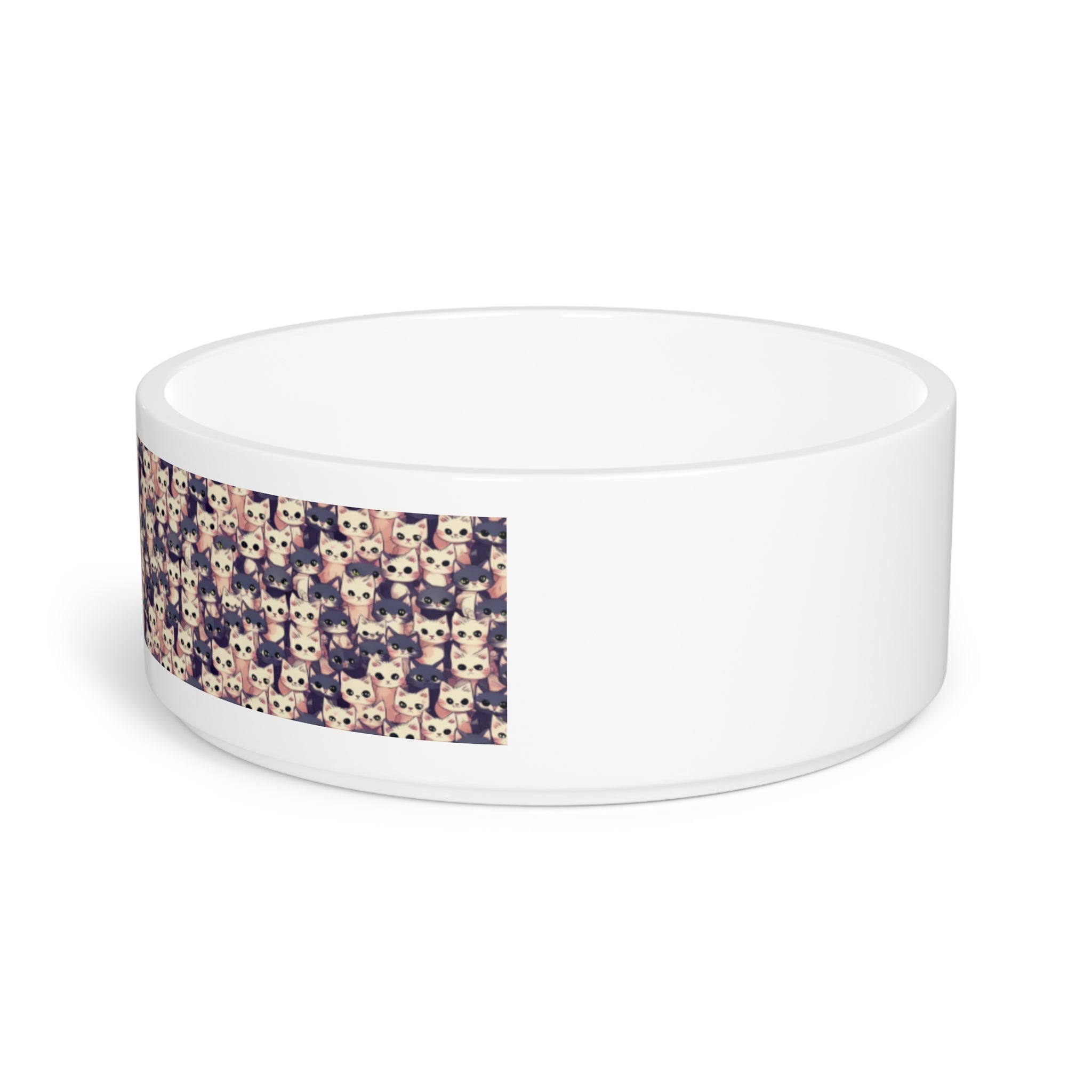 Endless Kittens in Pastel Parade - Pet Bowl