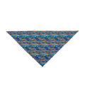 Sunlit Reef Mosaic with Golden Fish Shoals - Pet Bandana Pet Zen