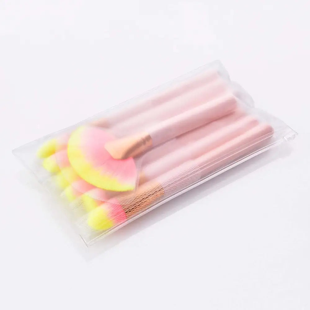 12pcs Beauty Makeup Brushes Pink and Gold Set