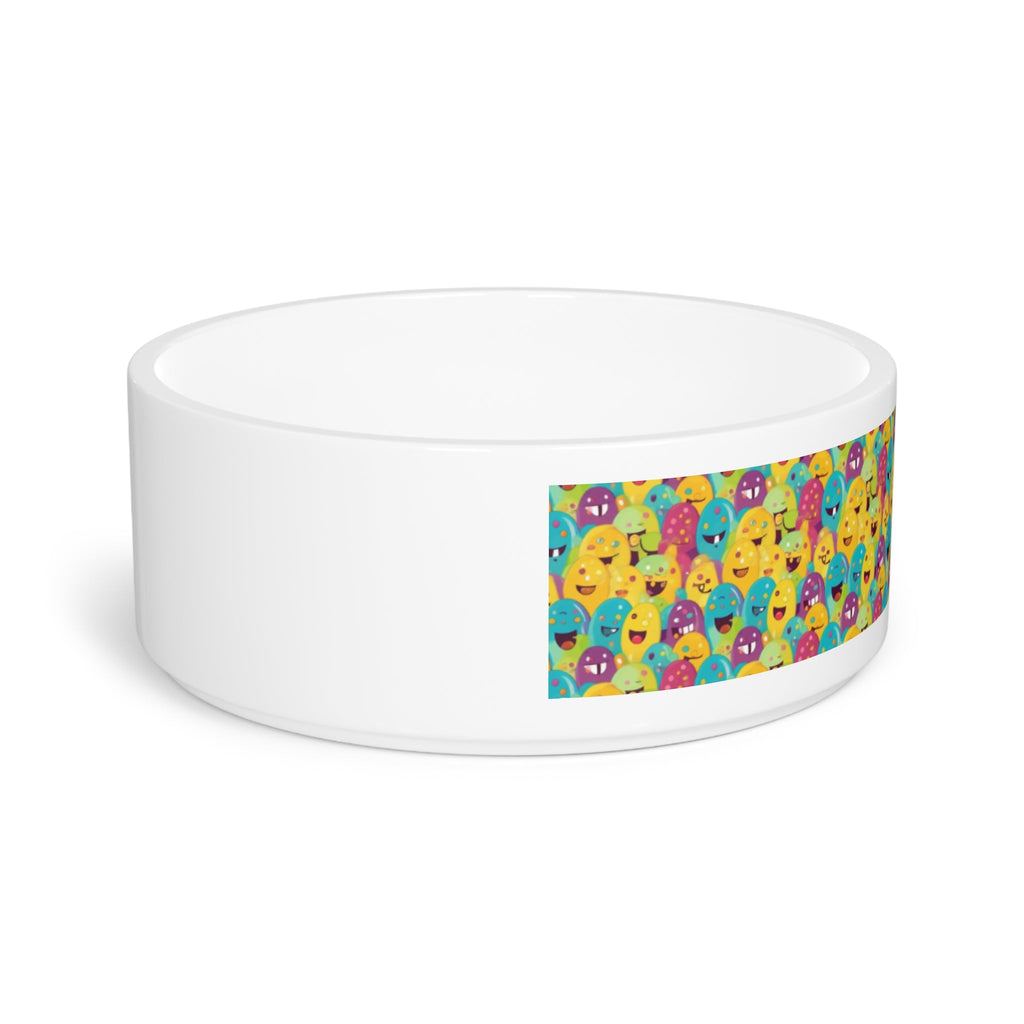 Giggle Crowd of Rainbow Blob Critters - Pet Bowl