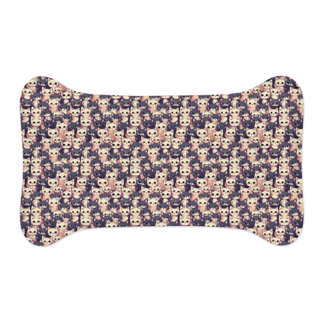 Endless Kittens in Pastel Parade - Pet Feeding Mat Pet Ze