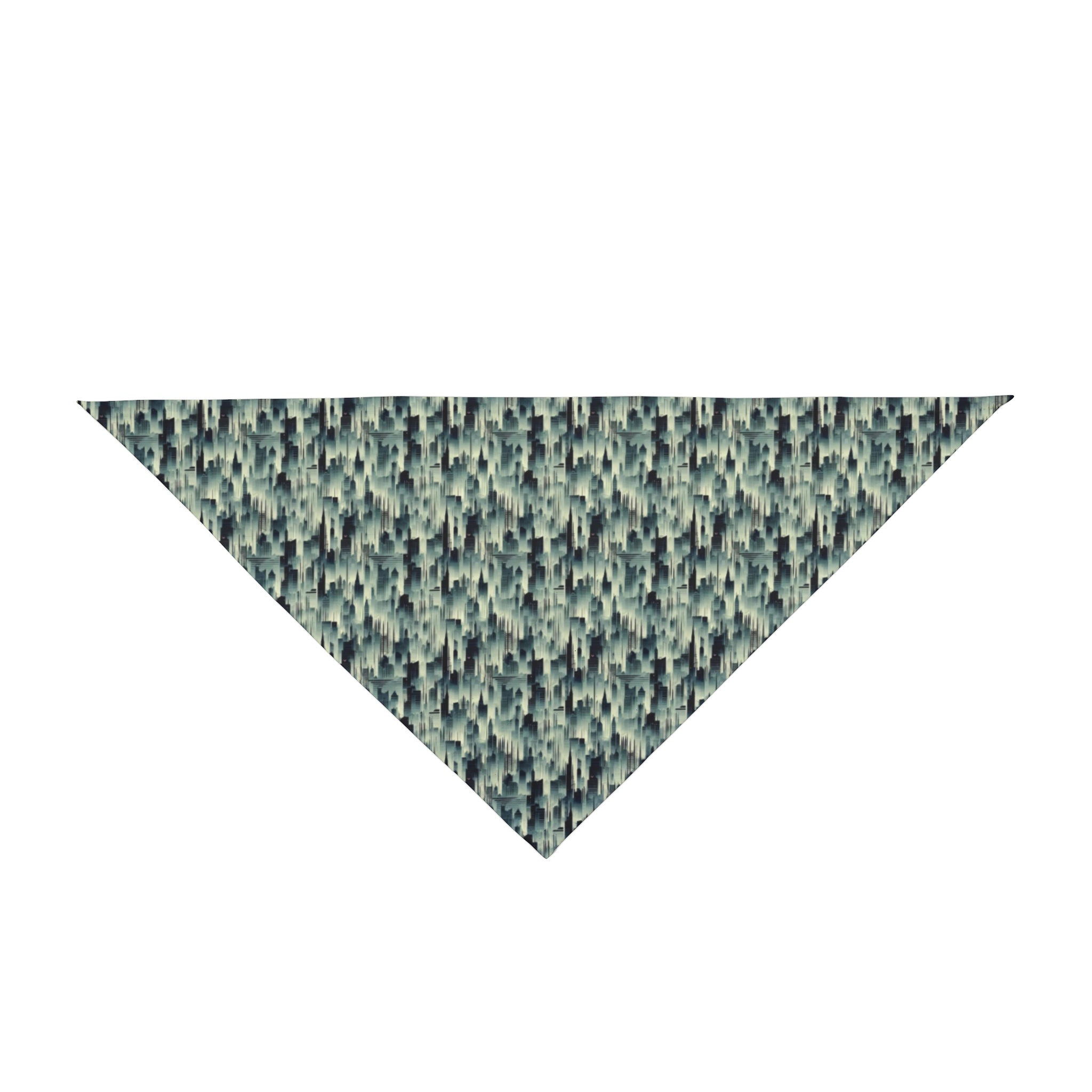 Echoes of a City in Mist and Repeat - Pet Bandana Pet Zen