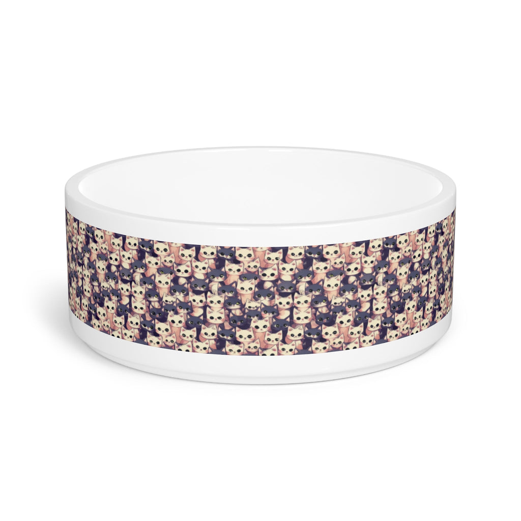Endless Kittens in Pastel Parade - Pet Bowl