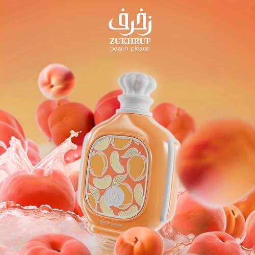 Afnan Zimaya Unisex Zukhruf Peach Please EDP Spray 3.4 Oz