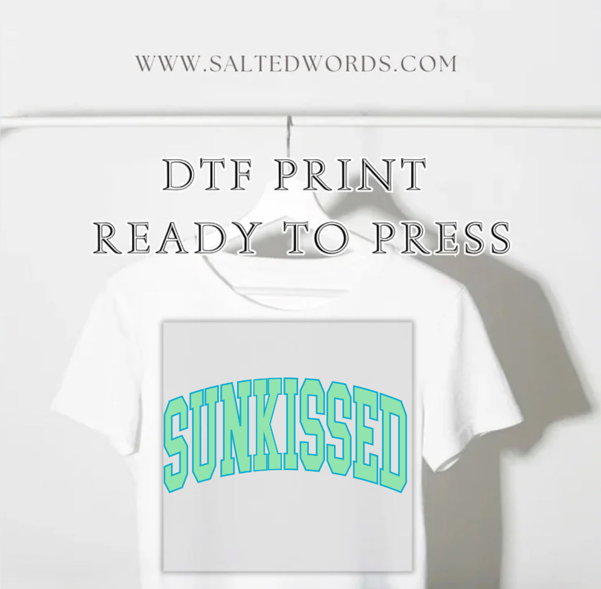 Sunkissed summer DTF print