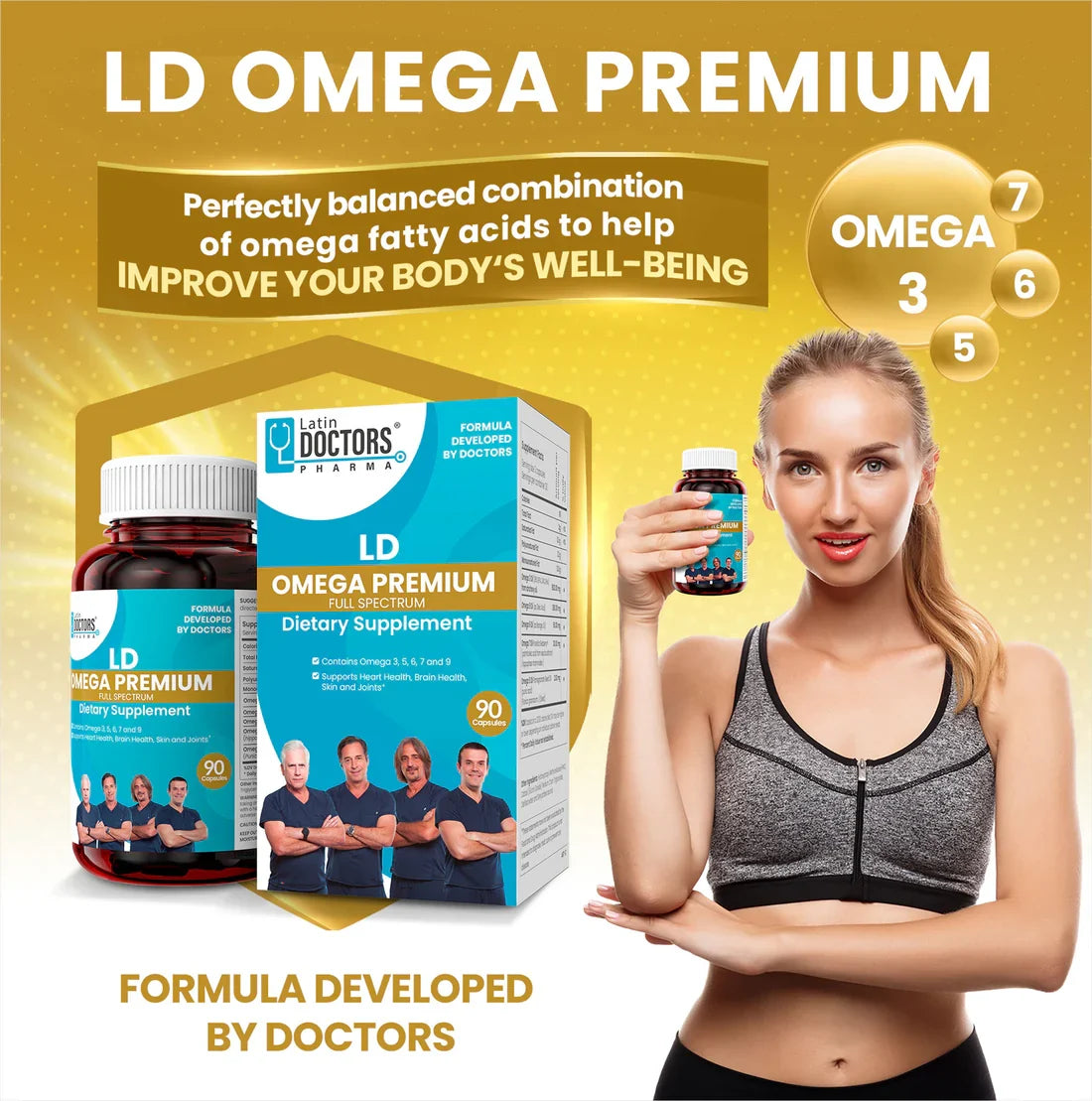 Latin Doctor OMEGA PREMIUN 90CT