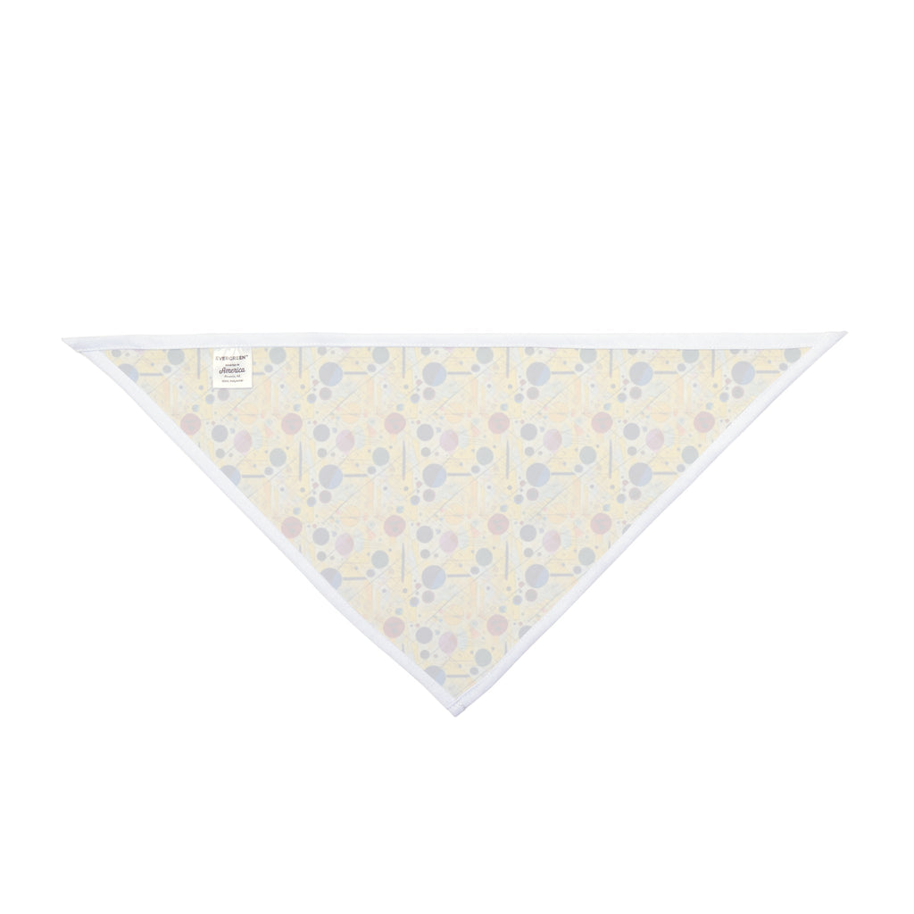 Sunlit Geometry: Orbits and Lines in Repeating Motion - Pet Bandana Pet Zen