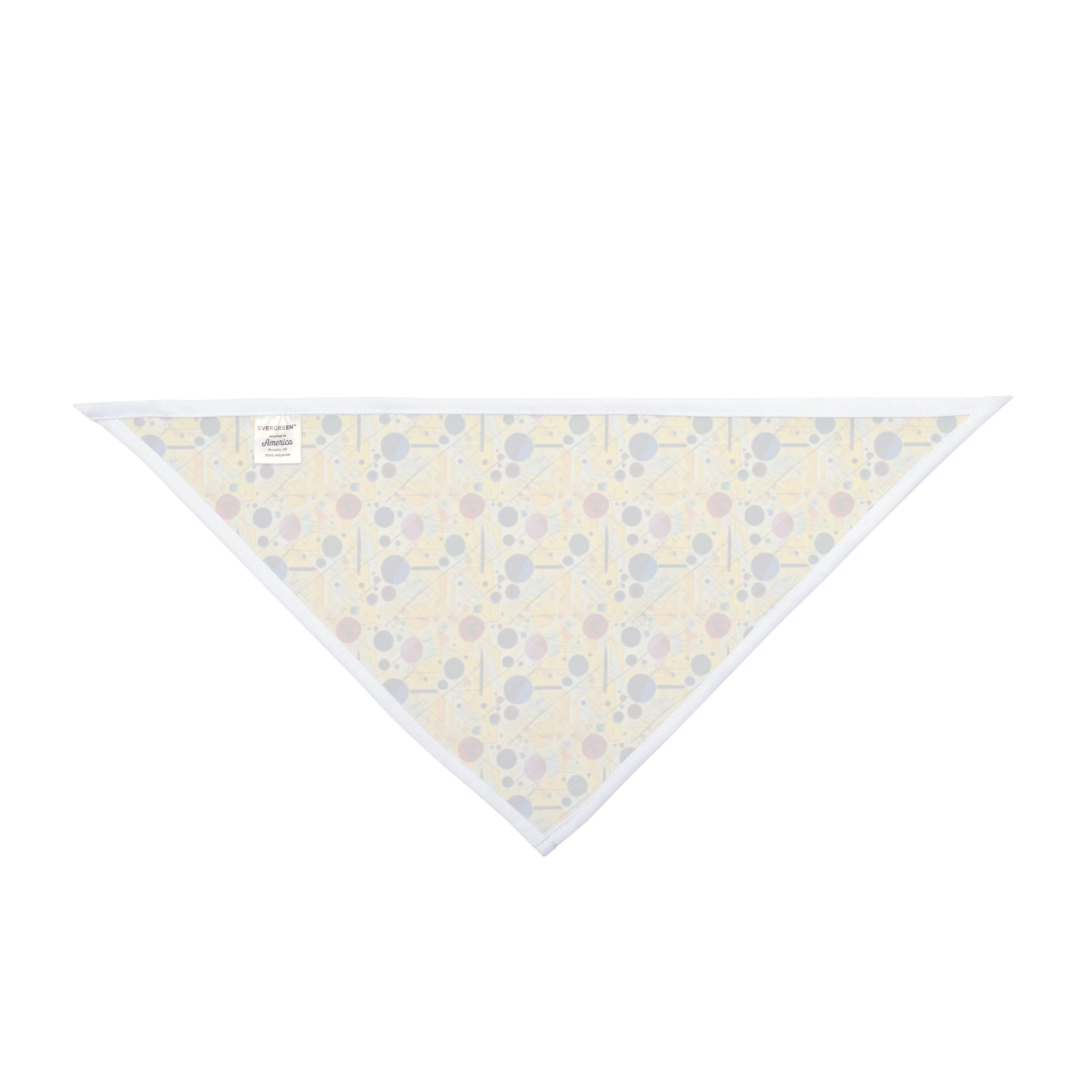 Sunlit Geometry: Orbits and Lines in Repeating Motion - Pet Bandana Pet Zen