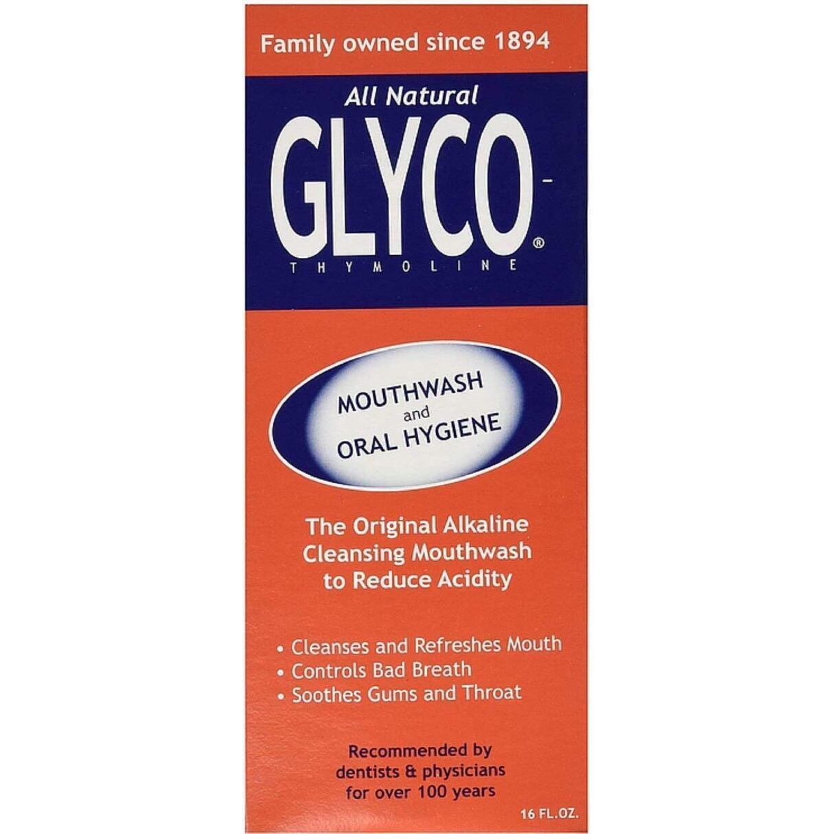 Glyco® Thymoline Alkaline Mouthwash, 16 oz