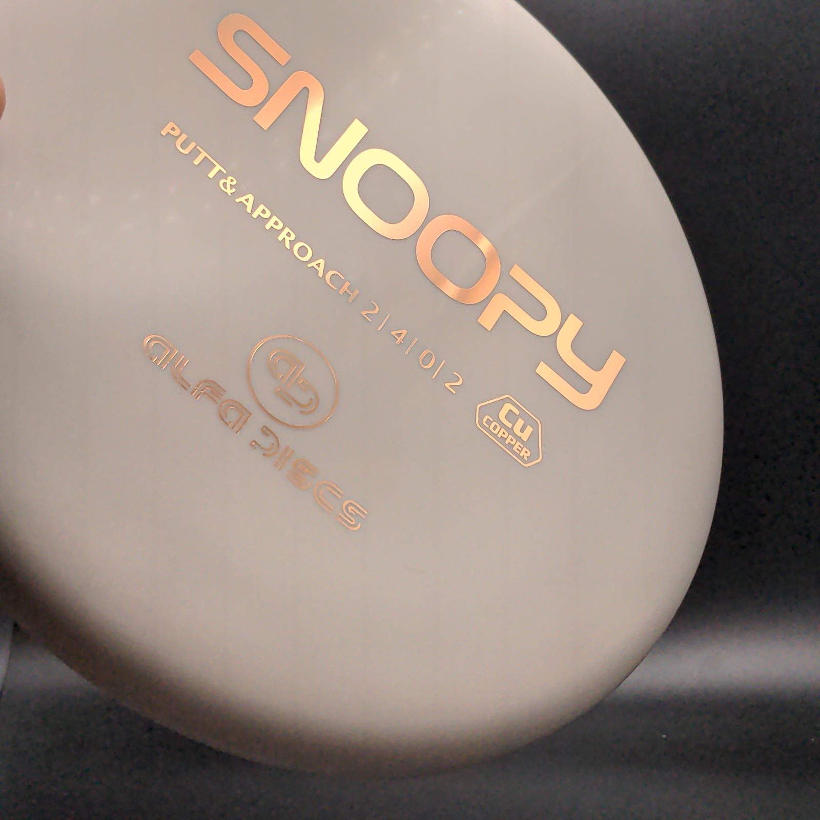 Copper Snoopy Putter