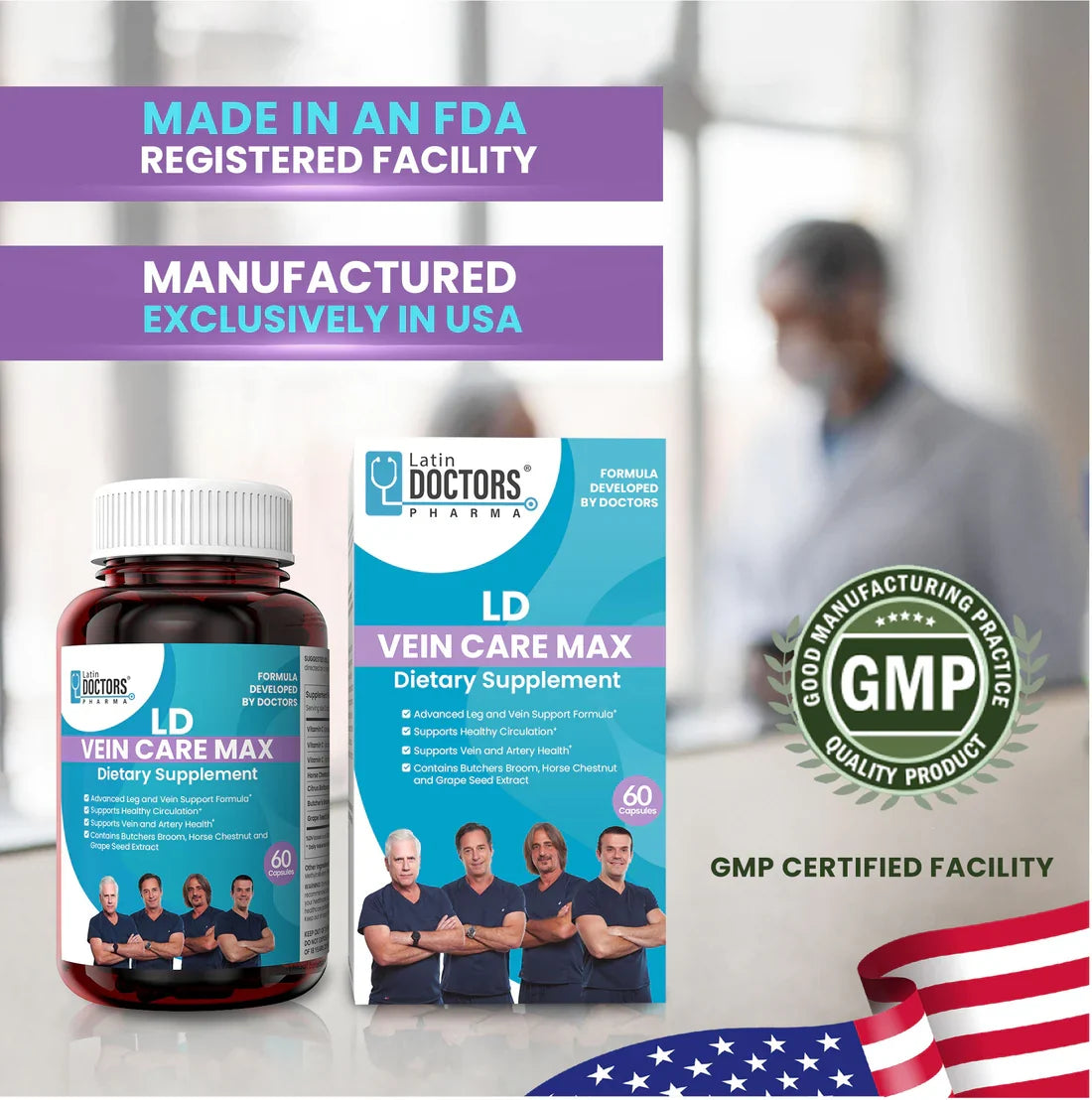 Latin Doctor VEIN CARE MAX 60CT
