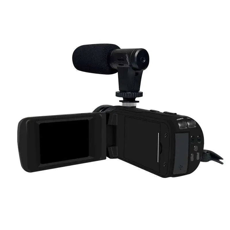 16MP HD Digital Camera with External Microphone