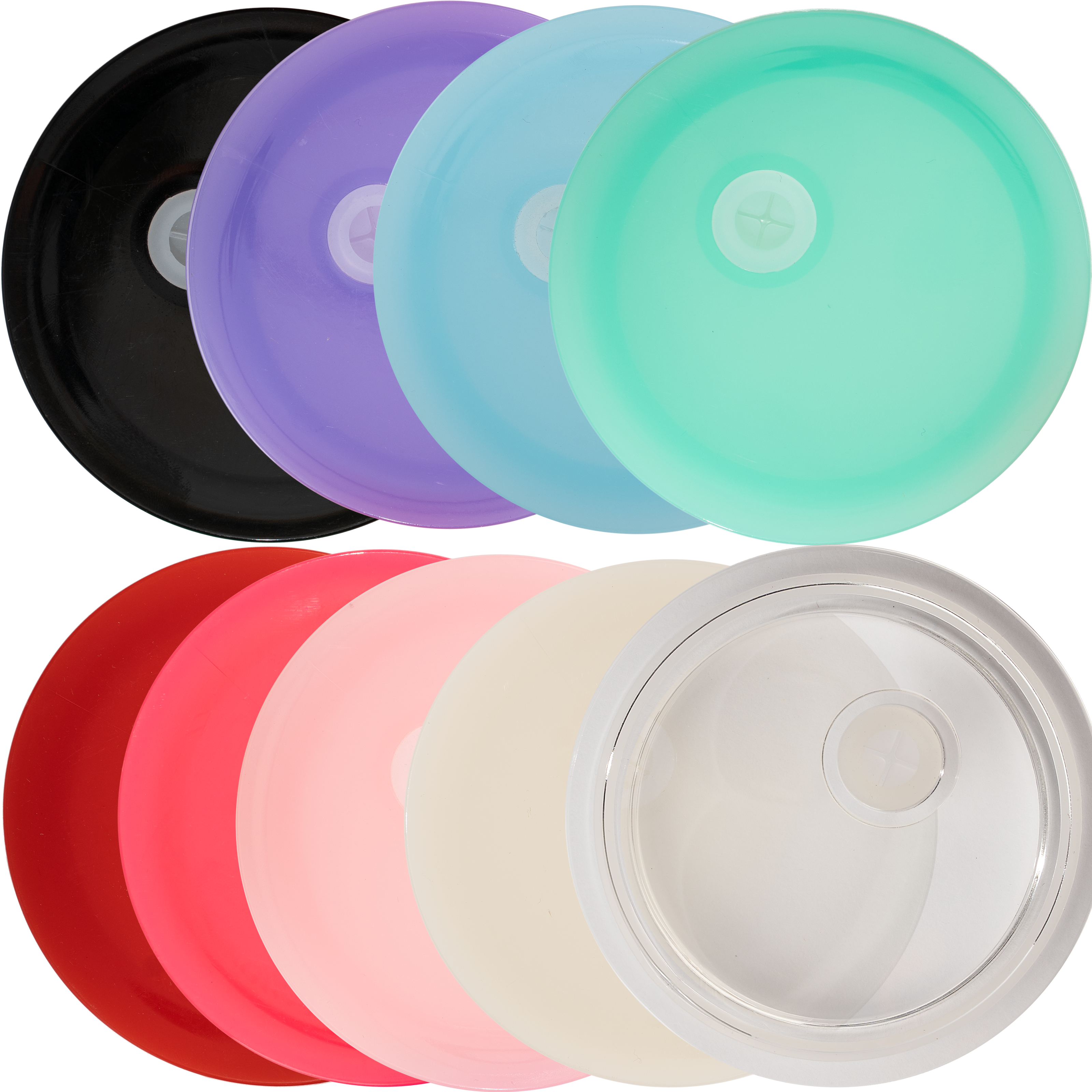 Color Pop Acrylic Dishwasher Safe Lids