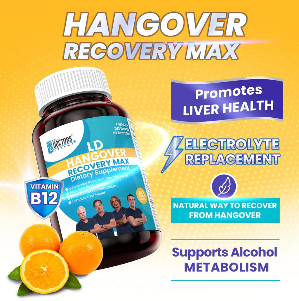 Latin Doctor HANGOVER RECOVERY MAX 60CT