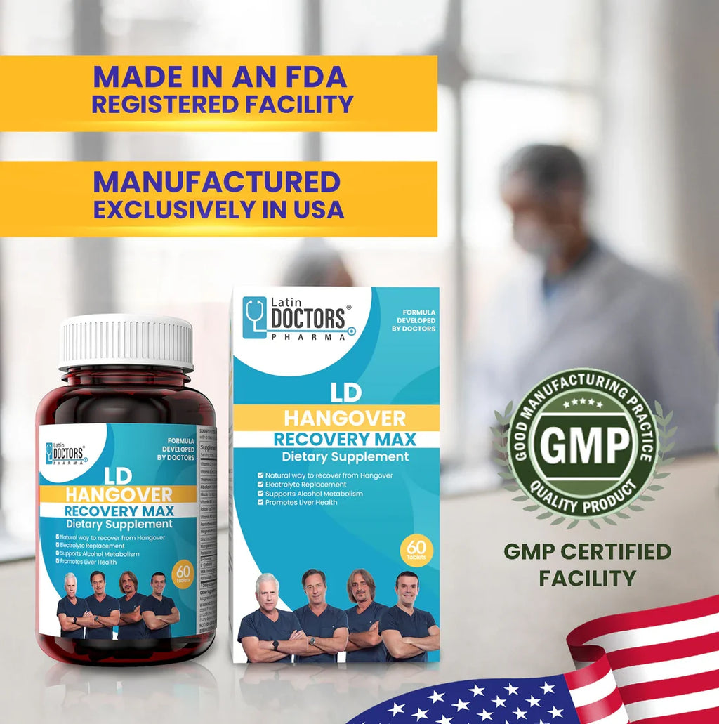 Latin Doctor HANGOVER RECOVERY MAX 60CT