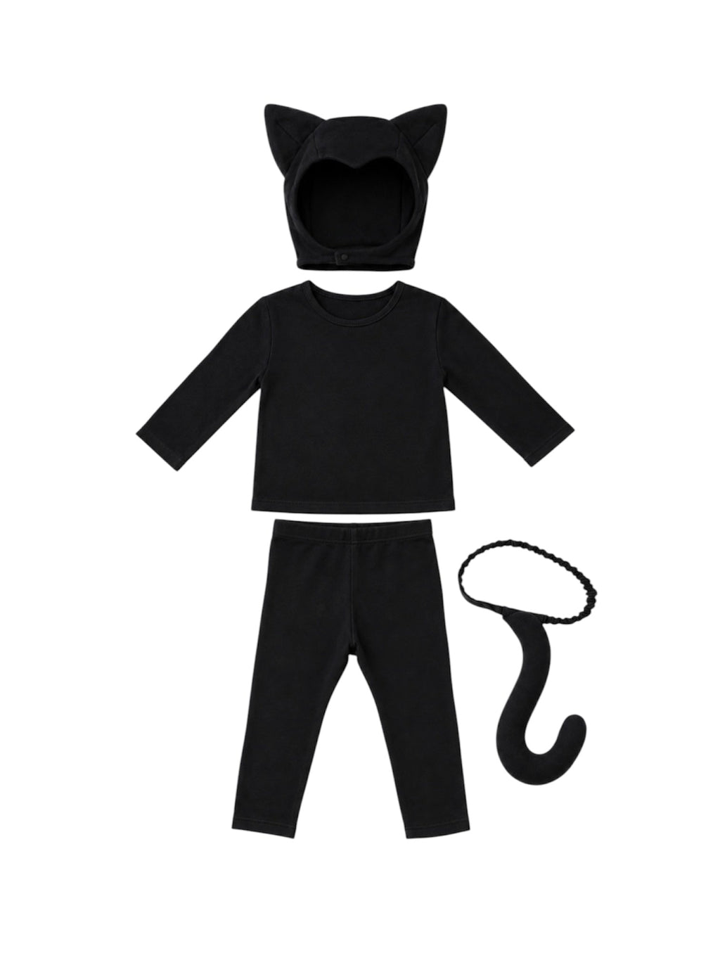 Black Cat Pajama Costume