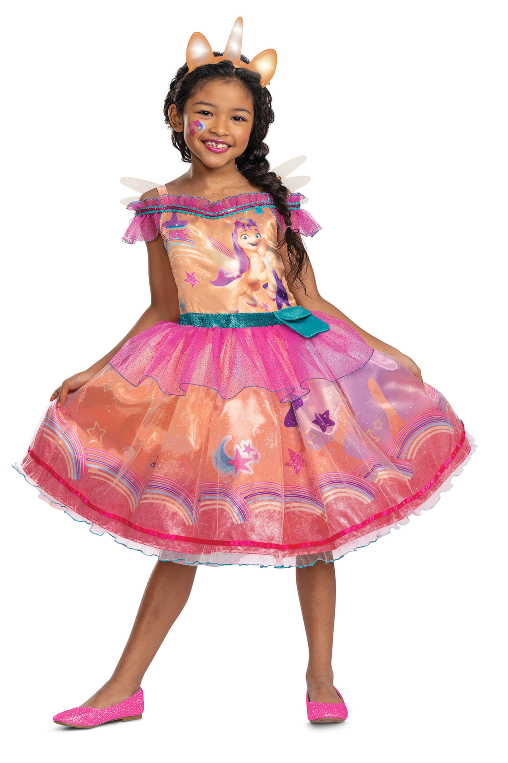 Sunny Starscout, Official My Little Pony Prestige Costume Outfit for Girls