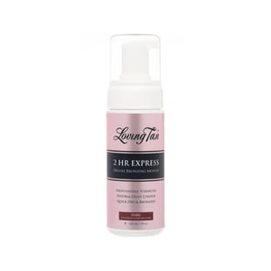 Loving Tan 2HR Express dark tanning mousse in pump bottle, 120 ml