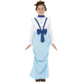 Posh Victorian Dress with Hat Child Costume Size Small