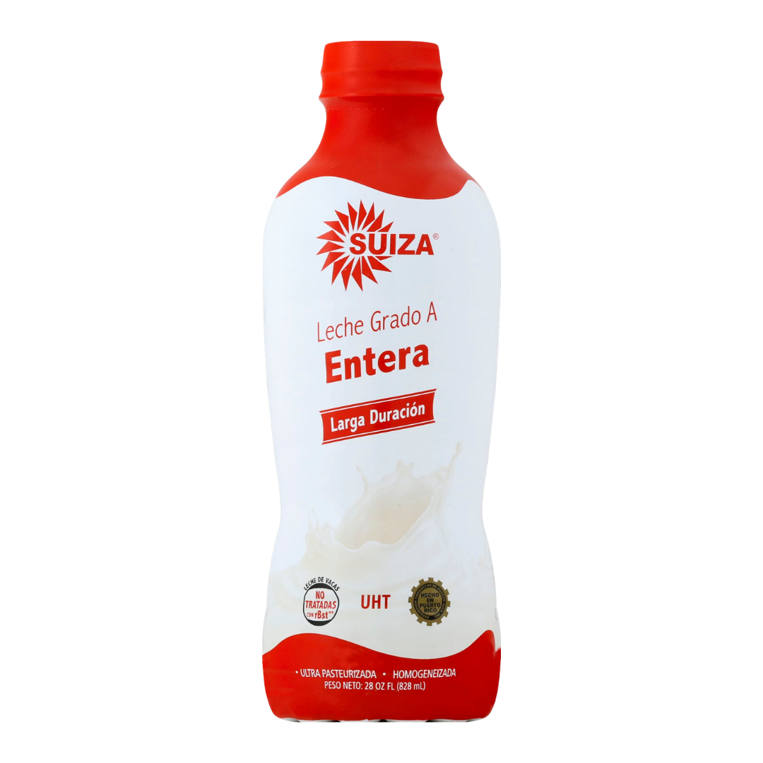 Suiza UHT Whole Milk Grade A (28oz)