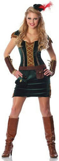 Delicious Lady Sherwood Maid Marian Sexy Robin Hood Adult Costume M/L