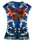 Girls Sacred Heart Juniors Sublimation Fashion Shirt Size Large