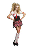 Dreamgirl High School Schoolghoul Sexy Schoolgirl Zombie Adult Costume Medium