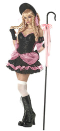 Rebel Toons Rock 'N Fairytales Sexy Little Bo Peep Adult Costume Size Small 6-8