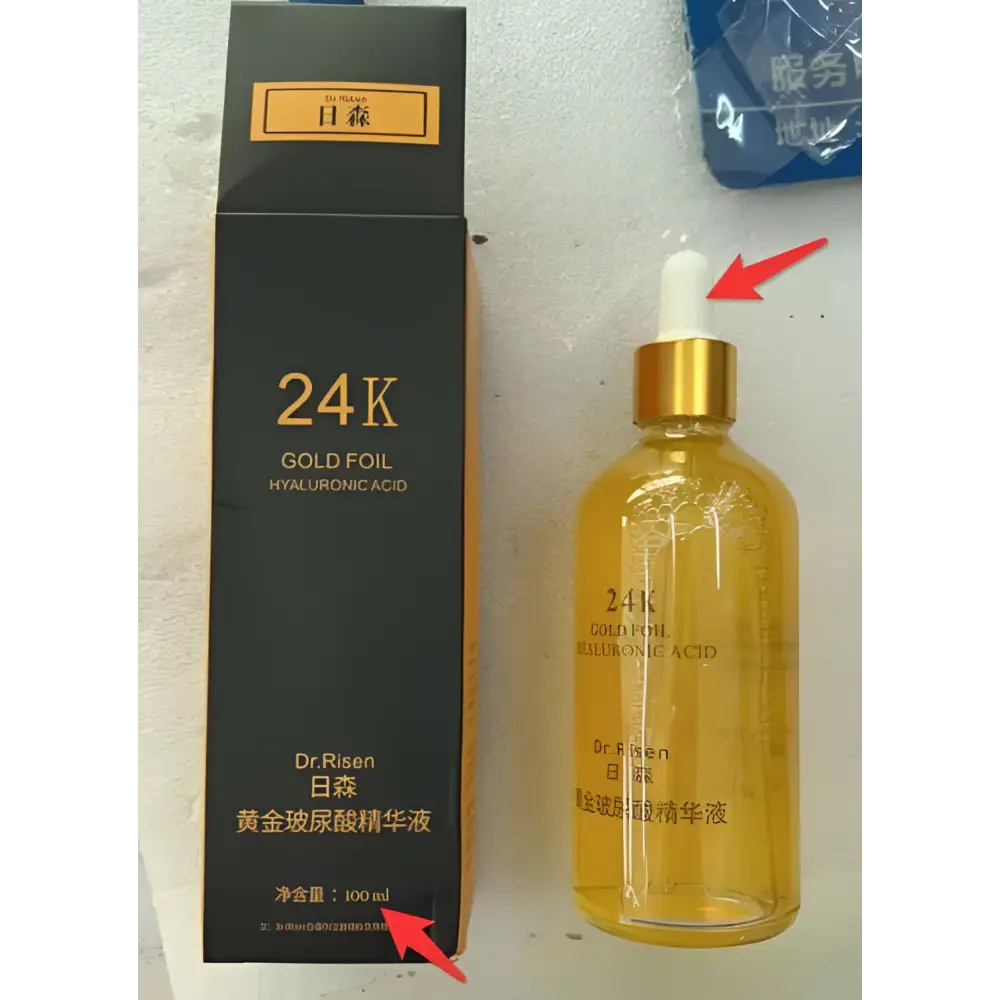 24k Gold Pure Hyaluronic Acid Essence Serum 100ml