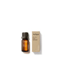 JURLIQUE balance blend essential oil bottle and carton, amber glass and beige box