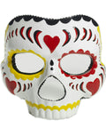 Plastic Female Day of the Dead Face Mask