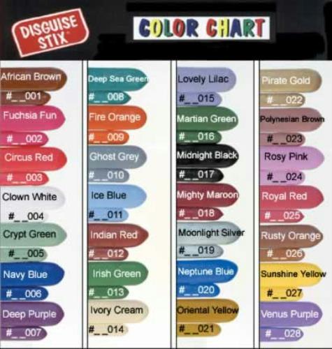 Graftobian Disguise Stix Pirate Gold Face and Hair Painting Makeup on a Stick