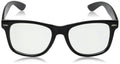 High Quality Retro Nerd Dork Fashion Glasses Black Frame Clear Lens Buddy Clark