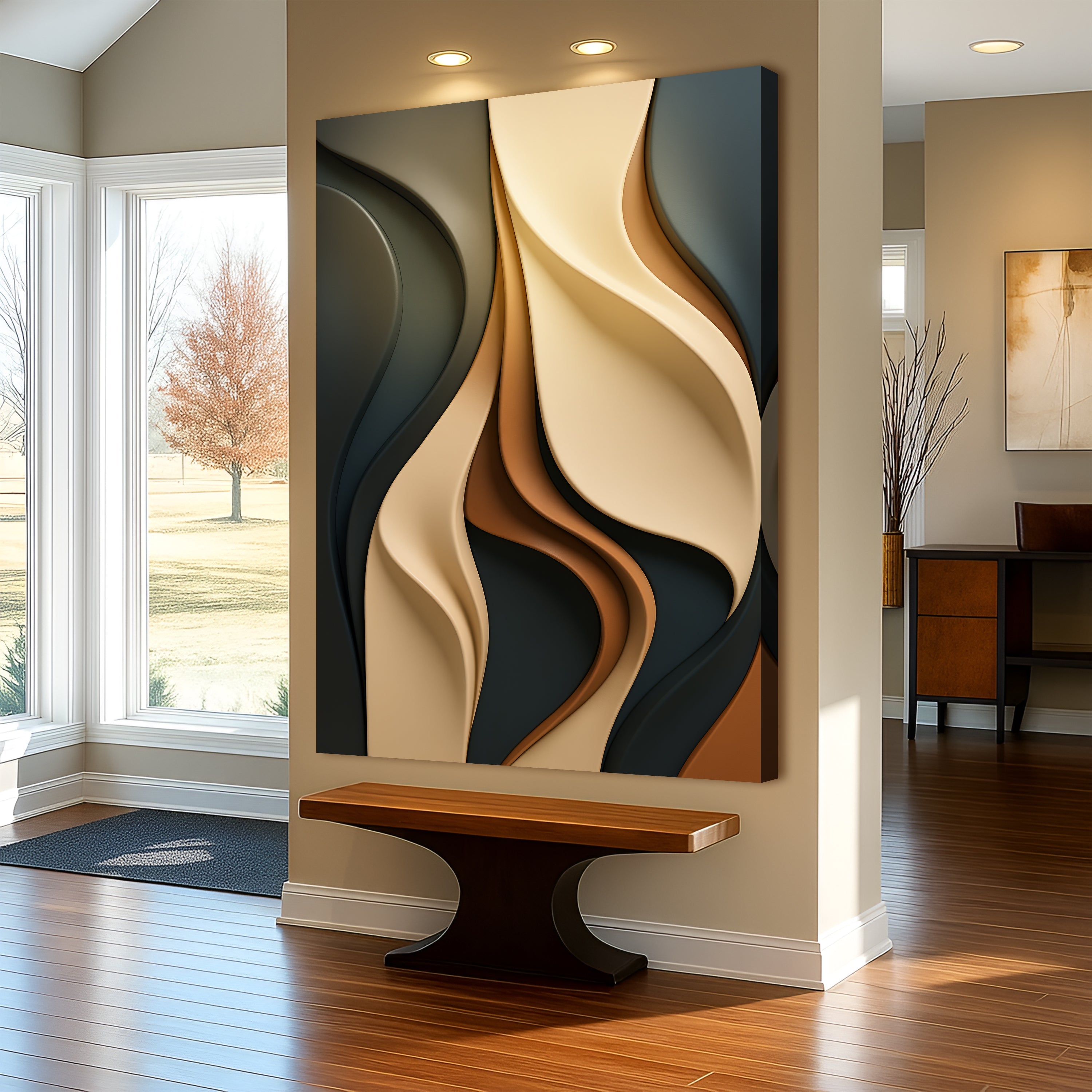 Modern Abstract Minimalist Wall Art