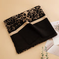 Leopard Print Artificial Cashmere Scarf Women's Warm Scarf Winter