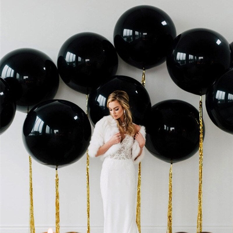 Giant 36" Latex Balloons – Pastels, Brights, Neutrals